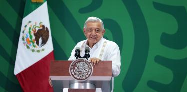 Andrés Manuel López Obrador narró que las negociaciones del T-MEC fueron el primer acto de su gobierno.