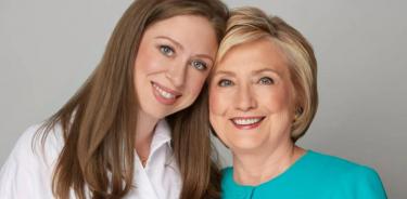 Chelsea Clinton y Hillary Clinton.