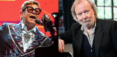Elton John y Benny Andersson.