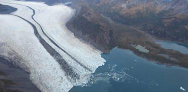 El glaciar del Oso ha retrocedido más de 5 kilómetros desde 1984 hasta 2021, según el nuevo estudio.