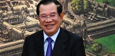 El primer ministro de Camboya, Hun Sen.