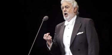 El tenor Plácido Domingo.