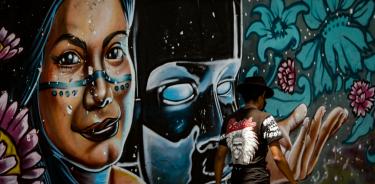 Recorrido por los murales que se encuentran en calles de Iztapalapa