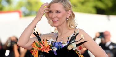 Cate Blanchett acaparó los reflectores en la premier del filme.