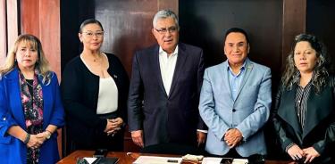 El secretario general del SNTE, Alfonso Cepeda Salas, continua impulsando la democratización al interior de su organización.