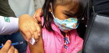 Vacunación a niños de 7 años