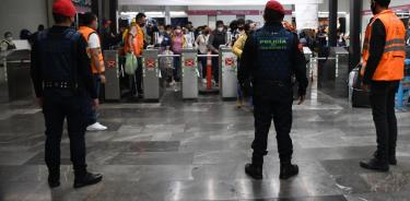 Metro exhorta a usuarios a no viajar con pirotecnia dentro de sus instalaciones