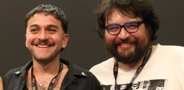 Bruno Santamaría Razo y Guillermo Ortiz Aparicio, director y productor, del filme.