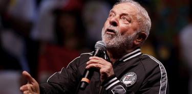Lula, este sábado 24 de septiembre de 2022 en un acto de campaña en Sao Paulo.