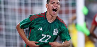 El ‘Chucky’ Lozano rompió el hielo al conseguir su gol 16 con la selección mexicana