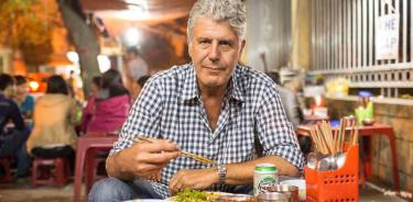 Anthony Bourdain en la ultima temporada que grabo de ‘Parts Unknown’