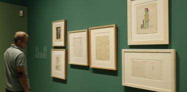 Varias de las obras expuestas en el Museo Casa Natal Picasso de Málaga que este martes ha presentado su nueva museografía.