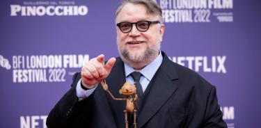 Guillermo del Toro en el estreno mundial de Pinocho.