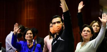 Jorge Álvarez Máynez, coordinador de la bancada de MC, presentó el amparo contra acuerdo del gobierno con empresarios.