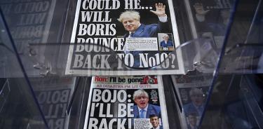 Rotativos británicos especulan, este viernes 21 de octubre, con el posible regreso de Boris Johnson al número 10 de Downing Street.