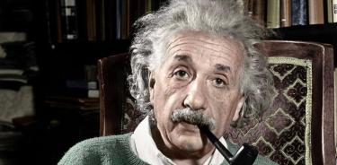 El físico judío Albert Einstein.
