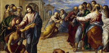 La curación del ciego, de El Greco.