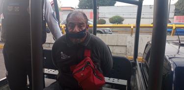 Juan Carlos Acosta fue detenido luego de atacar con arma blanca a tres usuarios del Metro.
