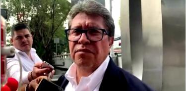 Ricardo Monreal, coordinador de los senadores de Morena, dijo que no teme ser expulsado del partido, porque denunció un tema de carácter jurídico no político.
