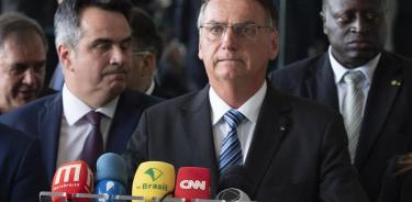 El presidente de Brasil, Jair Bolsonaro, en su primer discurso dos días después de las elecciones