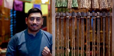 El chef mexicano Sergio Enrique Peña en su restaurante Maya en Qatar