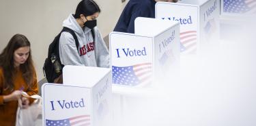Jóvenes votan en Pittsburgh, Pensilvania