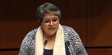 Se lleva a cabo la comparecencia de Raquel Buenrostro en el Senado