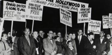 Imagen de las manifestaciones en Hollywood.