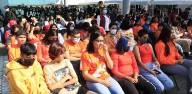 Cientos de estudiantes del Plantel 10 “Aeropuerto” del Colegio de Bachilleres participaron en la primera jornada informativa