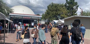 El Planetario Luis Enrique Erro, en el IPN, fue otra de las sedes en la capital.