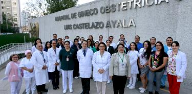 Equipo médico de la UMAE  del Hospital de Gineco Obstetricia No. 4 “Luis Castelazo Ayala” del IMSS, conmemoran 44 años de atender embarazos de alta complejidad