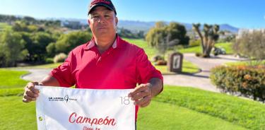 Bermúdez, del Club Tequisquiapan, uno de los mejores golfistas de México.
