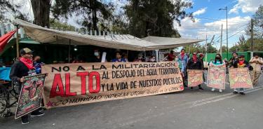Pobladores alistan una movilización al Zócalo capitalino.