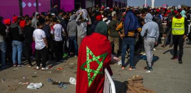 Varios marroquíes se quedaron con las ganas de ir a apoyar a su selección
