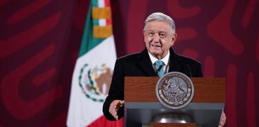 El Presidente Andrés Manuel López Obrador/