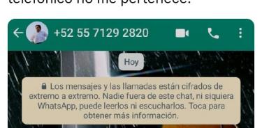 El director general del IMSS, exhibe número por el que mandan mensajes presuntamente a su nombre