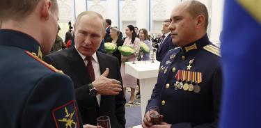 Putin, el lunes 19 de diciembre de 2022, en un acto oficial en Moscú.