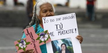 Doña Irinea Buendía se convirtió en una especie de justiciera en casos en los cuales autoridades y/o victimarios se han coludido para encubrir o descarrilar feminicidios