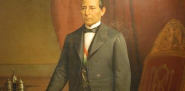 Retrato de Benito Juárez. Palacio Nacional. Ciudad de México.