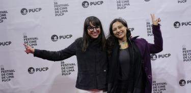 La cineasta Michelle Garza Cervera y su coguionista Abia Castillo.