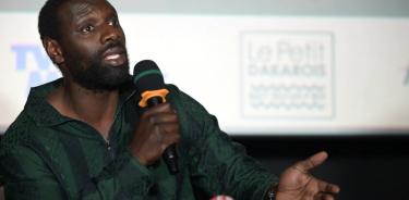 Omar Sy en la presentación de ‘Tirailleurs’.