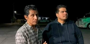 Liberan a Joaquín Pintor y Fernando Moreno Villegas, comunicadores secuestrados en Guerrero