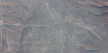 El famoso colibrí de las líneas de Nazca