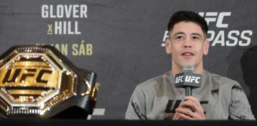 El primer campeón mexicano de la UFC protagonizará el sábado en Río de Janeiro su cuarto duelo con el brasileño Deiveson Figueiredo