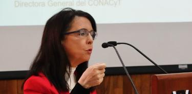 María Elena Álvarez-Buylla, durante inauguración de la “Jornada de Sustentabilidad Alimentaria”, en la UAM