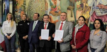 Es el tercer convenio firmado con las demarcaciones de la CDMX