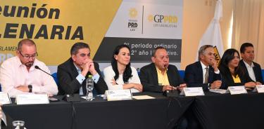 La cúoula del PRD expresó su apoyo a Alejandra del Moral/CUARTOSCURO/