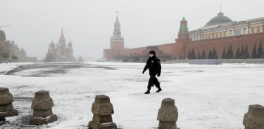 La plaza Roja de Moscú desierta, una postal premonitoria del invierno demográfico que está llegando a Rusia