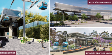 Las seis estaciones de Cablebús recorrerá los espacios renovados de Chapultepec, que permitirán a la ciudadanía gozar de los museos Rufino Tamayo, Caracol, Antropología, etc.