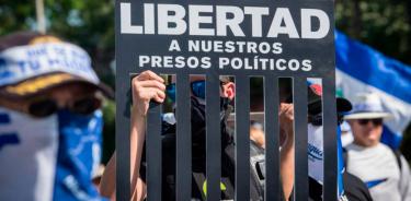 La cifra de presos políticos en Nicaragua ascendía a 245 esta semana.